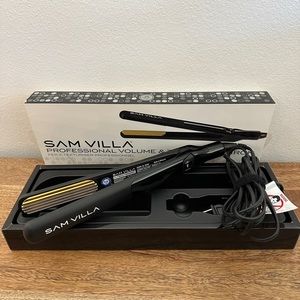 Sam Villa Professional Volume & Texturizing Iron - Redken Mini Crimper